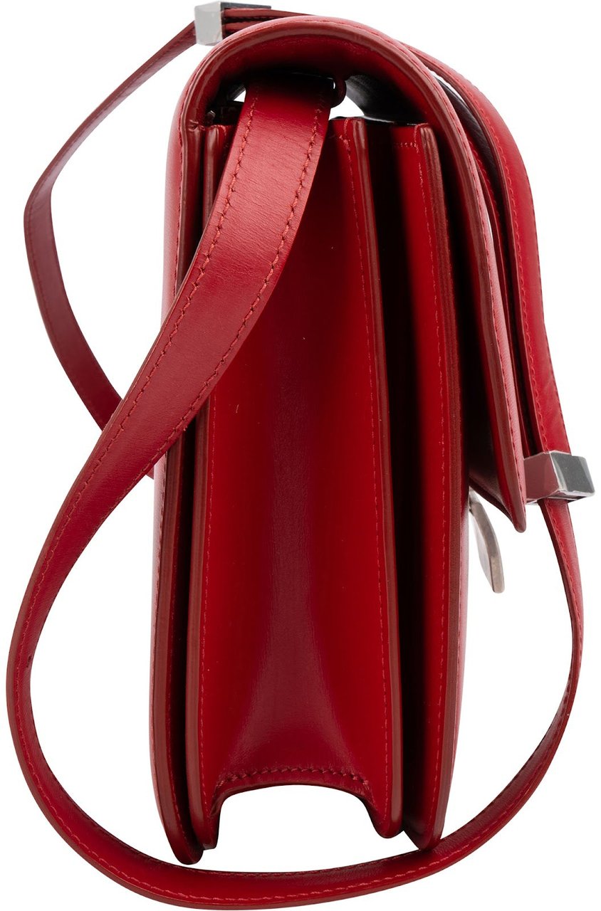 Celine Boxcalf Classic Box Medium Crossbody Bag Rood