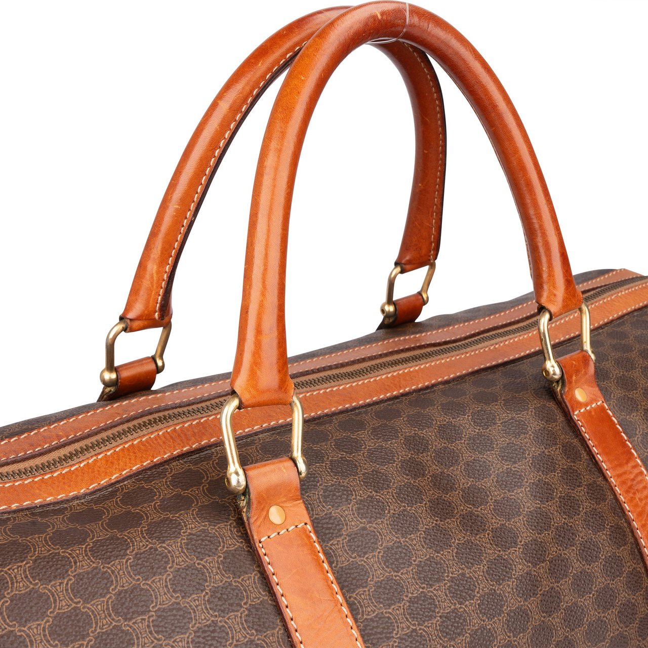 Celine Celine Maccadam Monogram Duffle Bag Divers