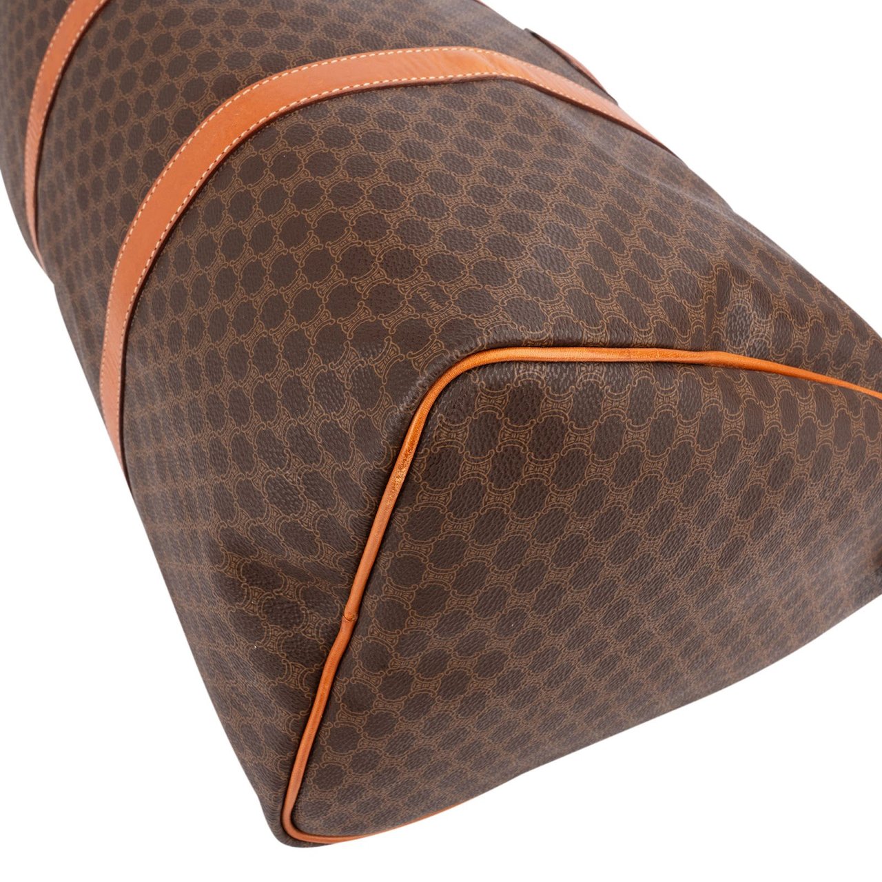 Celine Monogram Macadam Canvas Boston 45 Travel Bag Bruin
