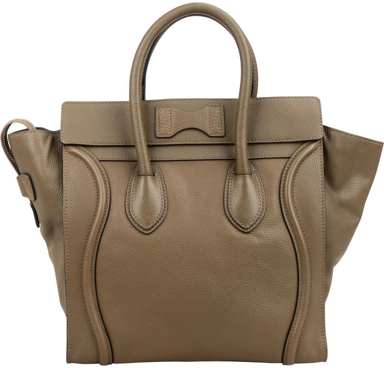 Celine Céline Grained Calfskin Large Luggage Handbag Divers