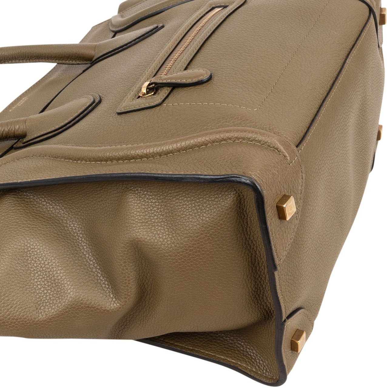 Celine Céline Grained Calfskin Large Luggage Handbag Divers