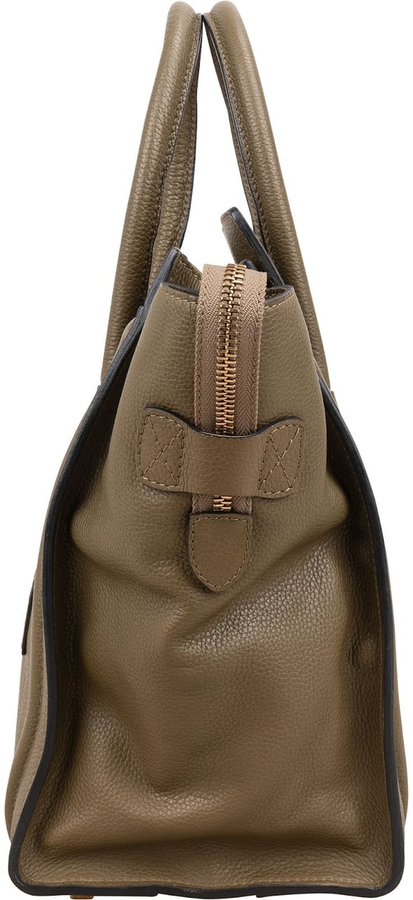 Celine Céline Grained Calfskin Large Luggage Handbag Divers