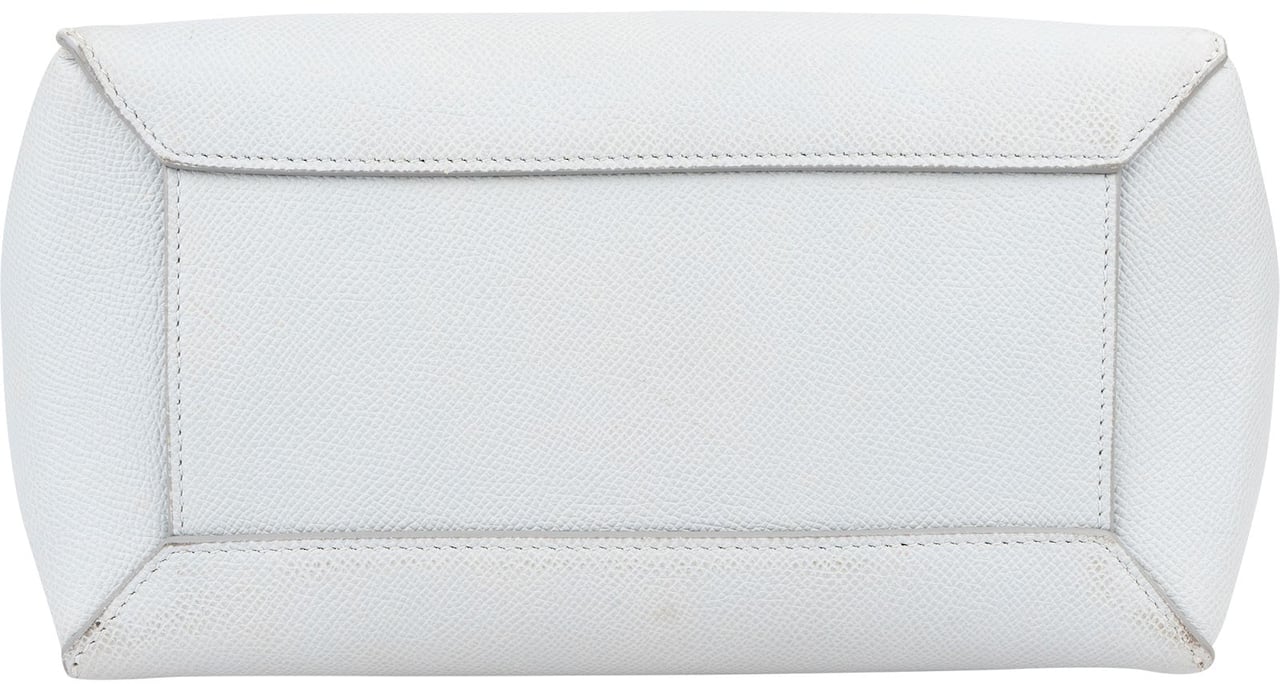 Celine Céline Light Blue Leather Grained Calfskin Nano Belt Handbag Divers