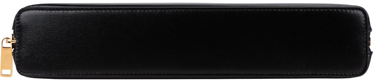 Celine Smooth Calfskin Triomphe Clutch Zwart