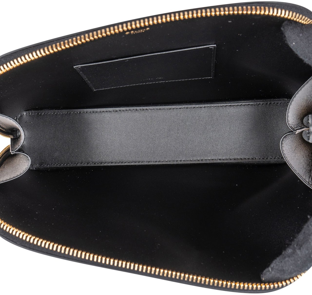 Celine Smooth Calfskin Triomphe Clutch Zwart