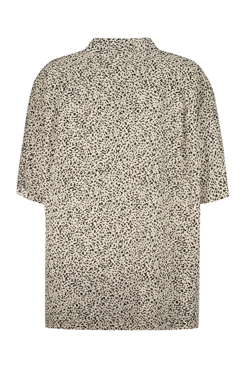 Celine Printed silk shirt Zwart