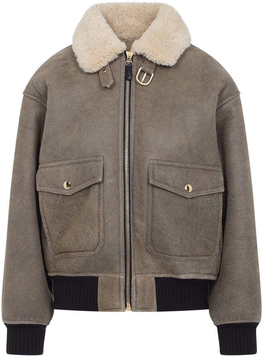 Celine Aviateur Brode Blouson Divers