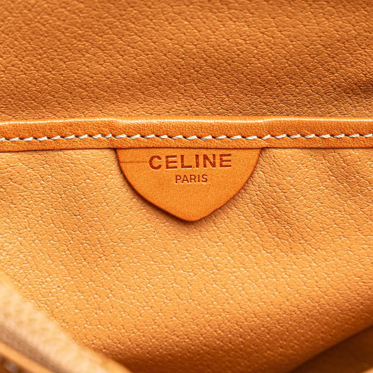 Celine Macadam Coated Canvas Crossbody Bruin