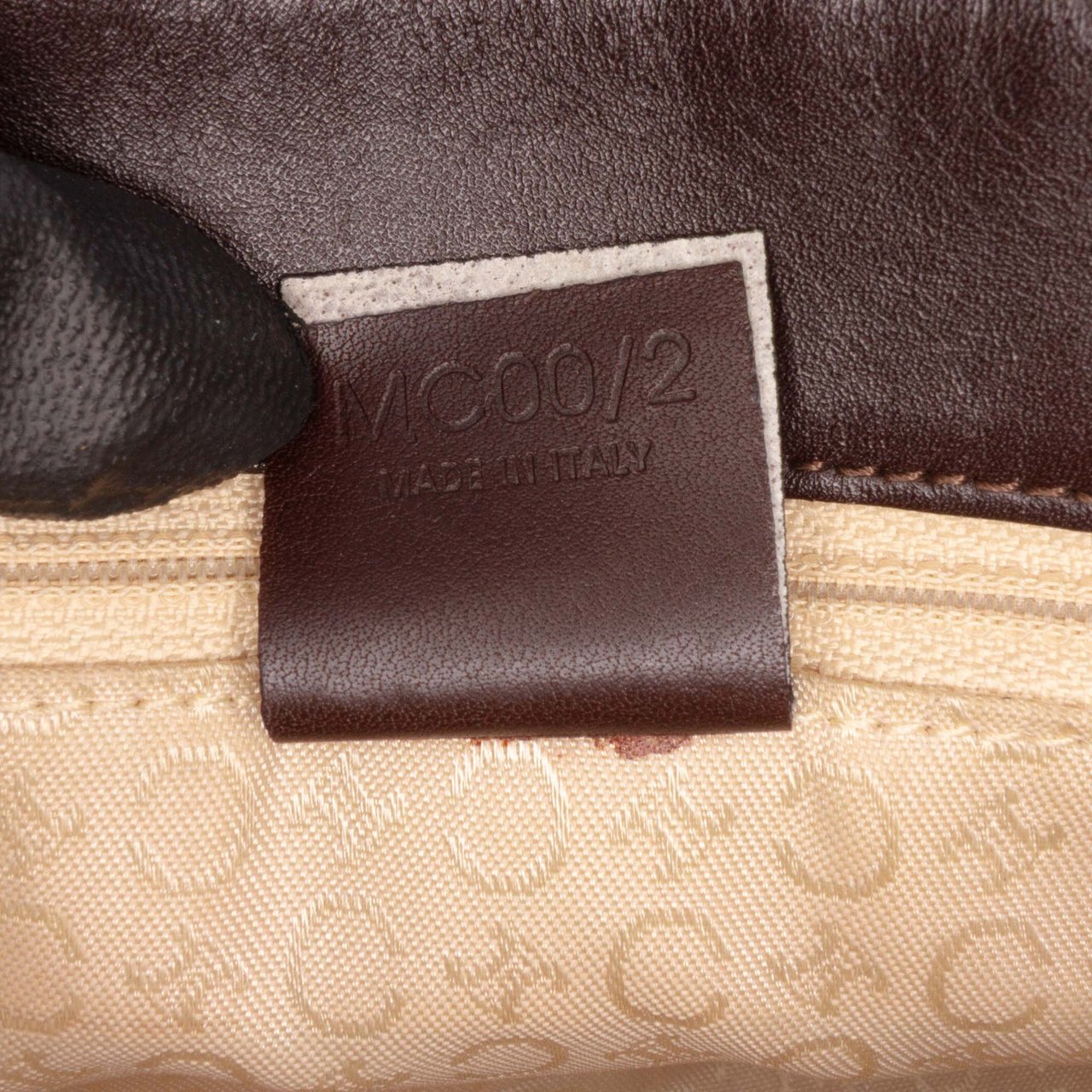 Celine C Macadam Canvas Shoulder Bag Bruin