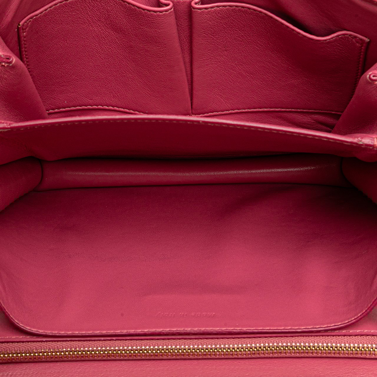 Celine Medium Calfskin Classic Box Roze