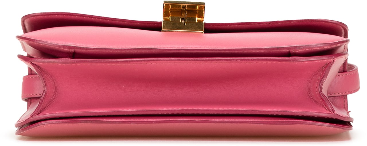 Celine Medium Calfskin Classic Box Roze
