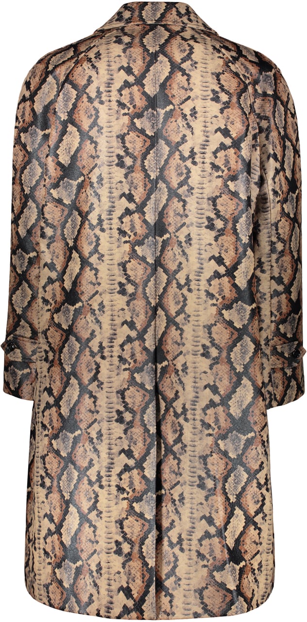 Celine Single-breasted long coat Beige