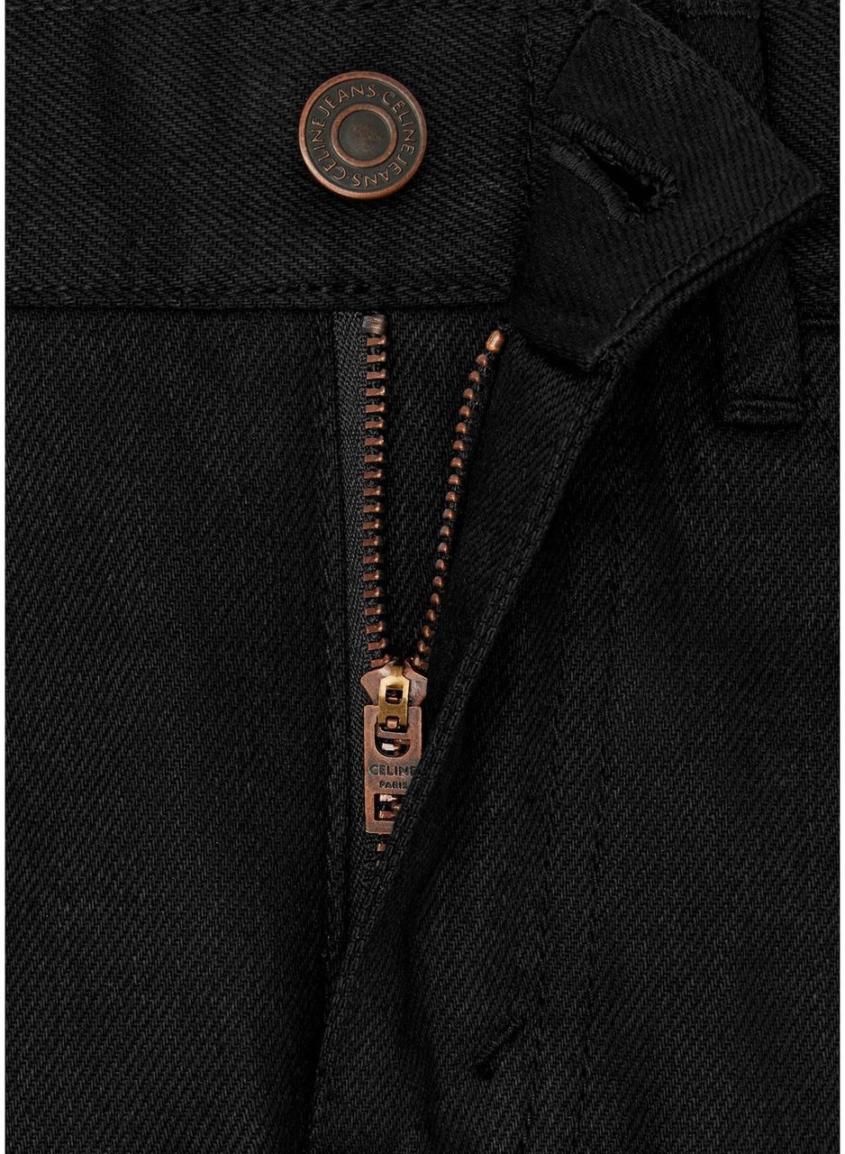 Celine Celine Low Rise Skinny Fit Jeans Zwart