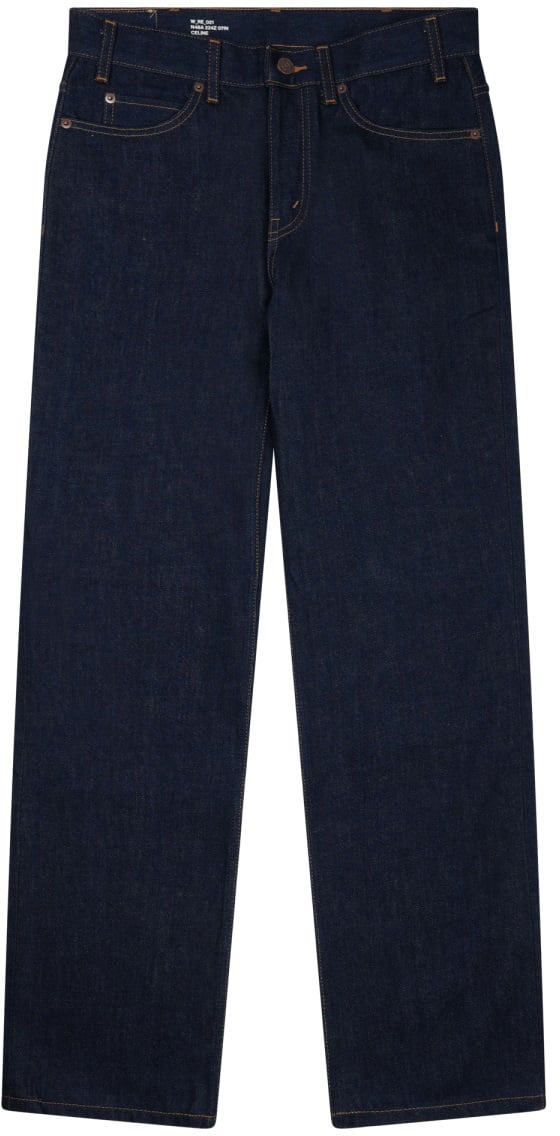 Celine Francoise Cotton Made In Italy Jeans Blauw