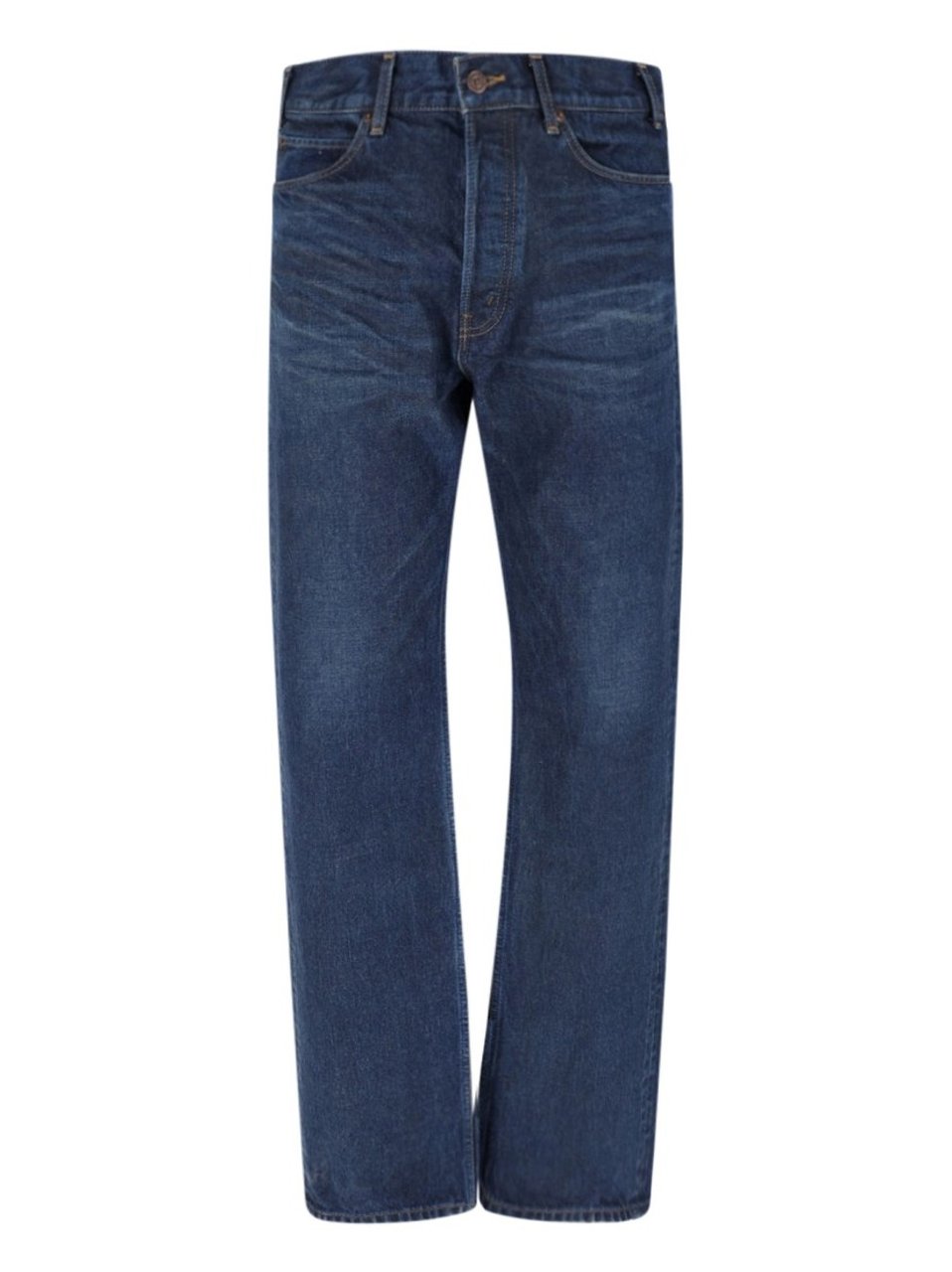 Celine "Kurt" Straight-Leg Jeans Blue Blauw