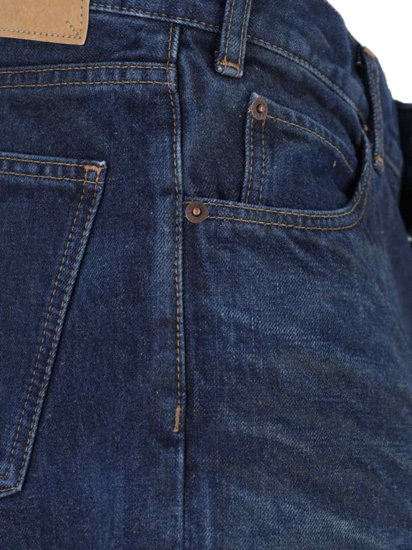 Celine "Kurt" Straight-Leg Jeans Blue Blauw