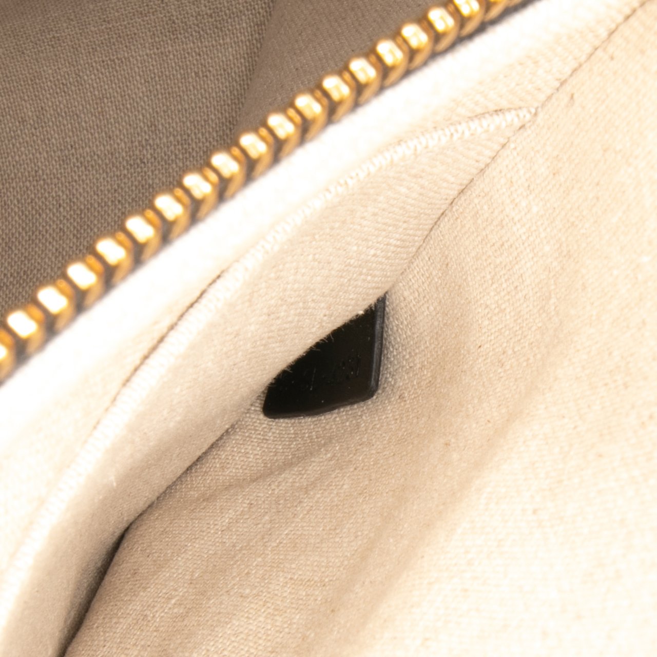 Celine Large Canvas Vertical Square Cabas Tote Bruin