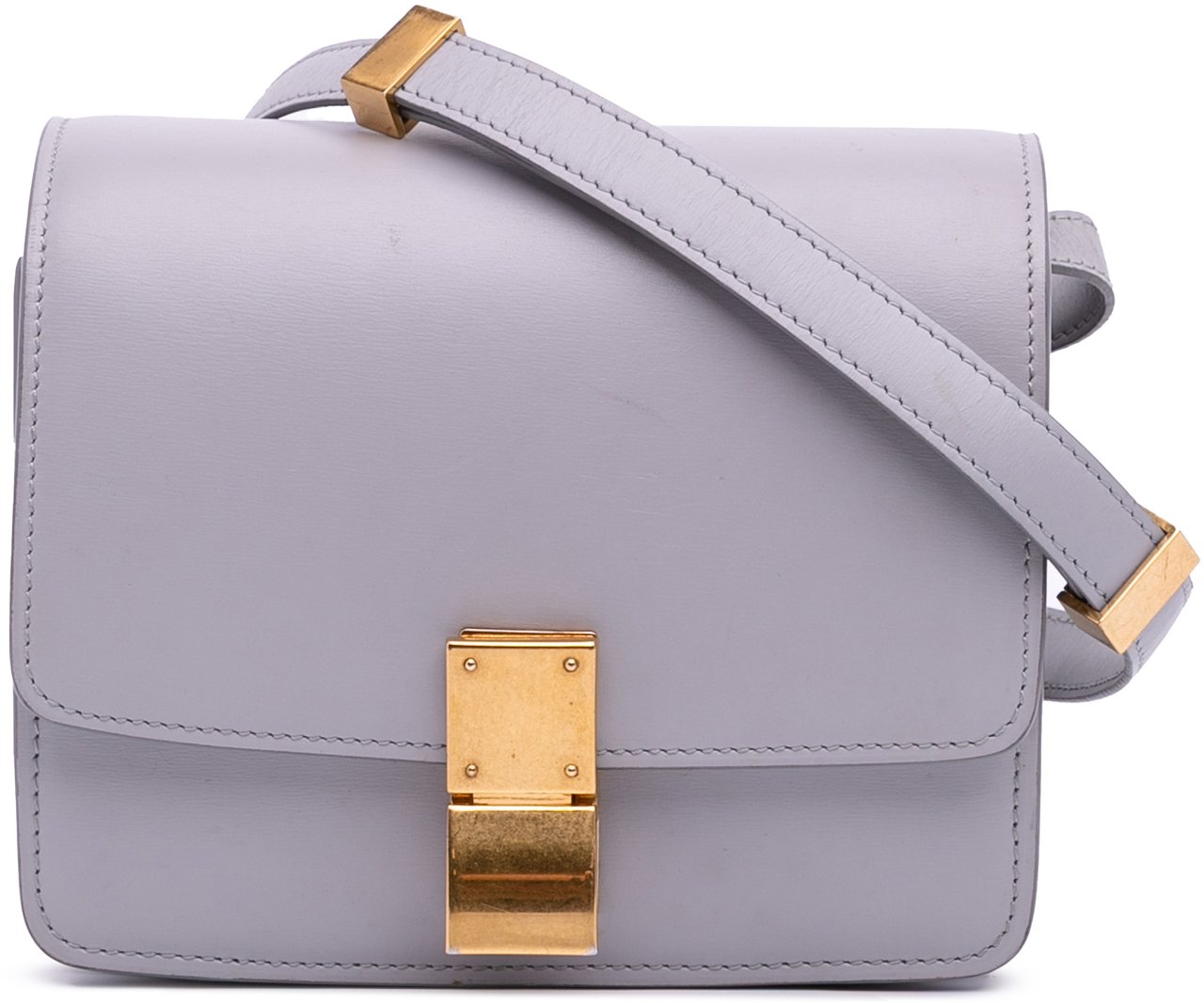 Celine Small Calfskin Classic Box Paars