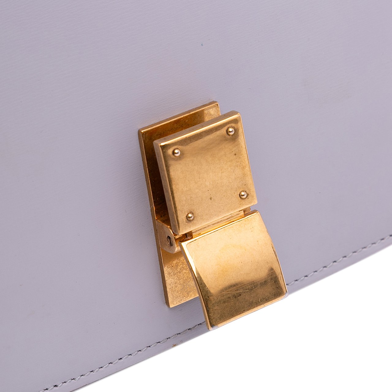 Celine Small Calfskin Classic Box Paars