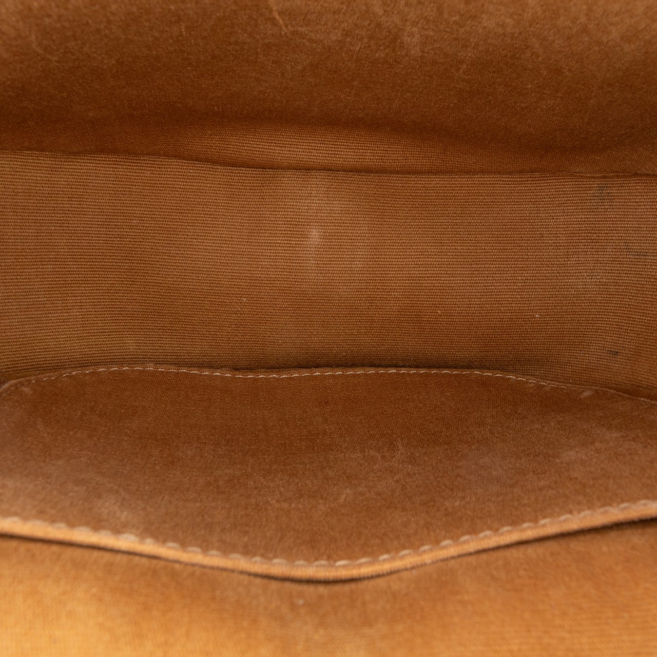 Celine Medium Triomphe Coated Canvas Folco Crossbody Bruin
