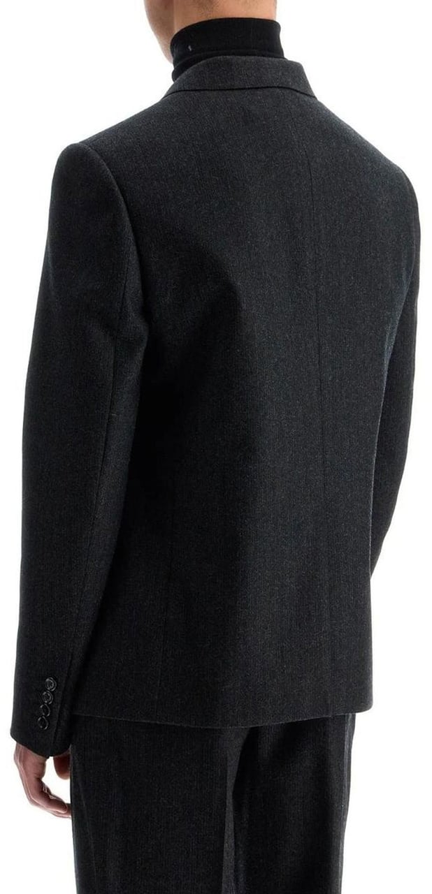 Celine Céline Wool Blazer Jacket Grijs