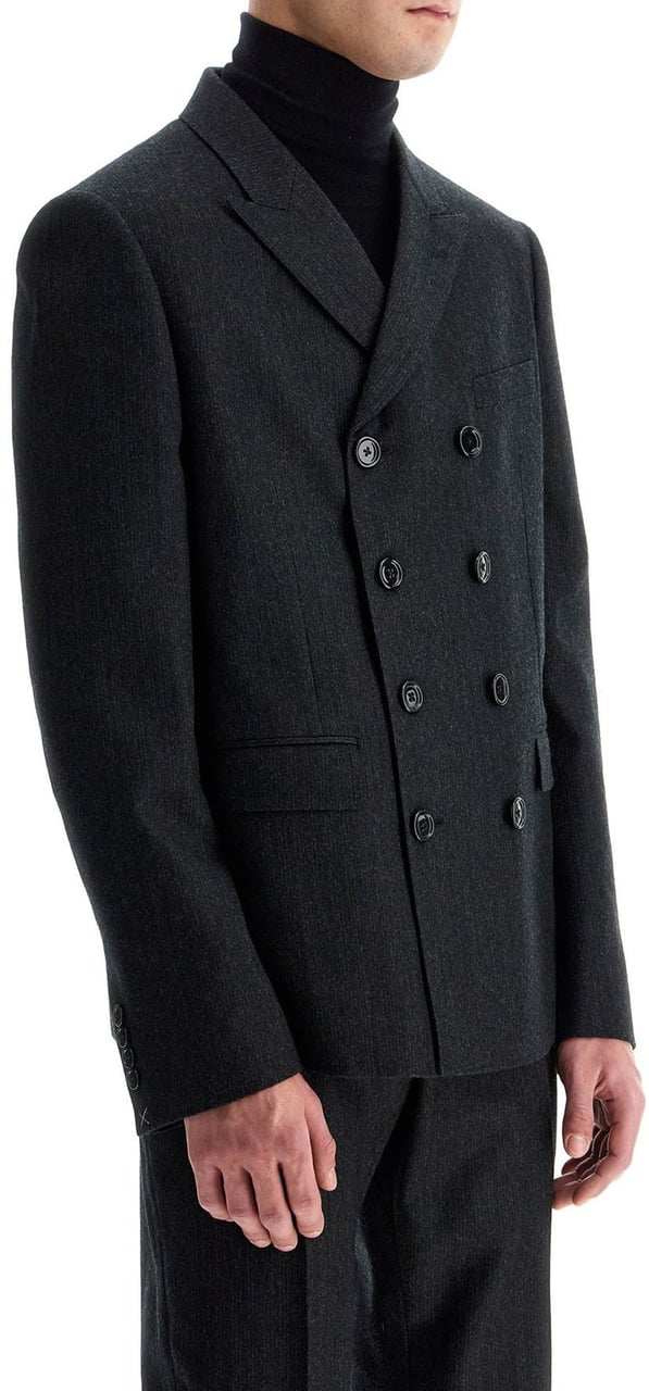 Celine Céline Wool Blazer Jacket Grijs
