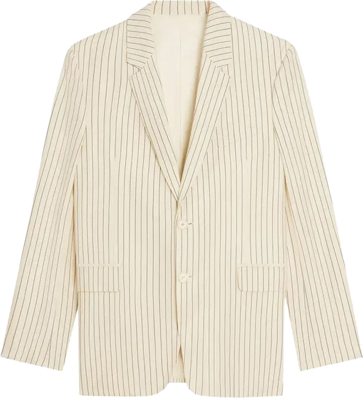 Celine Celine Wool Striped Blazer Wit