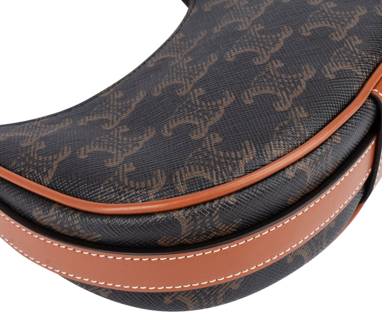 Celine Maccadam Monogram Mini Ava Handbag Bruin