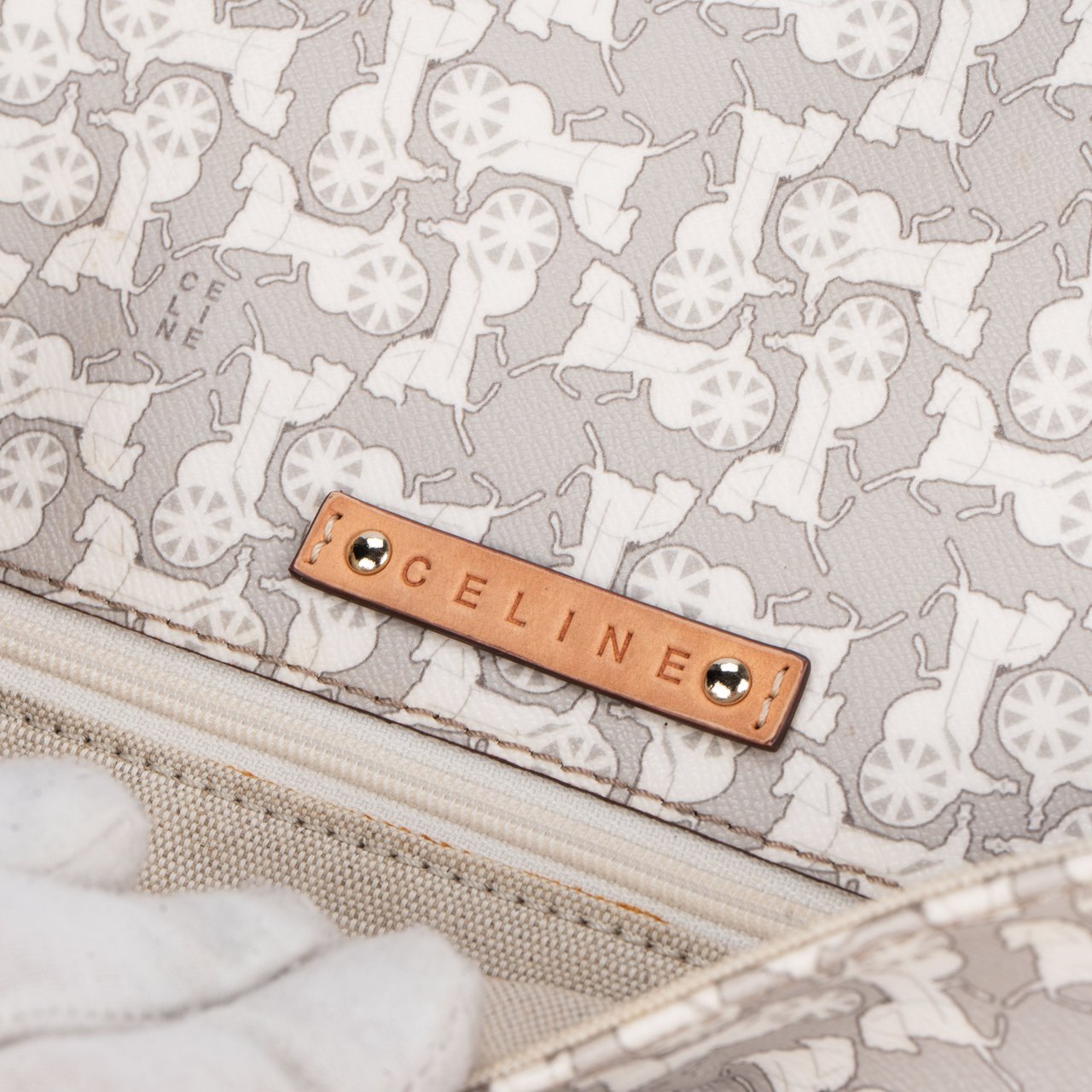 Celine Celine Carriage Monogram Sulky Handbag Divers