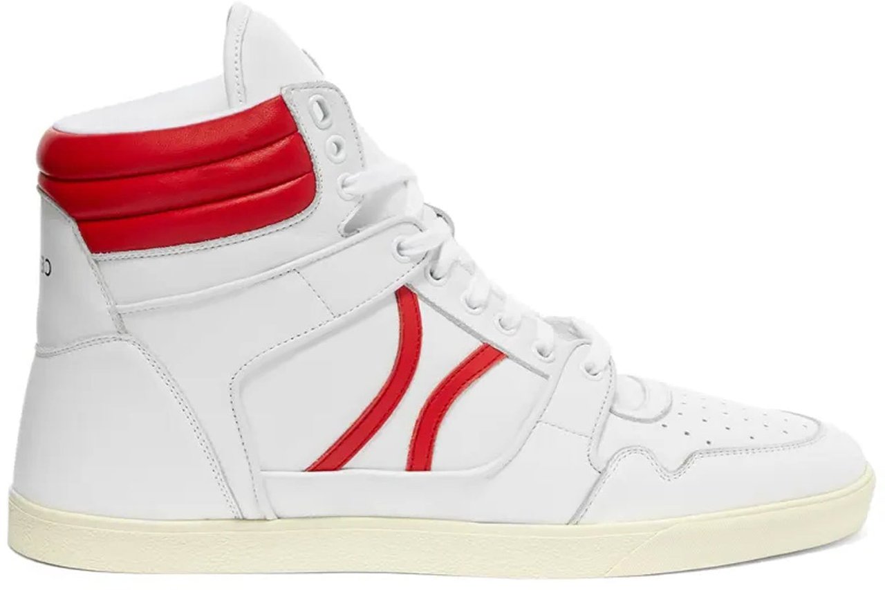 Celine Celine Break Mid Leather Sneakers Wit