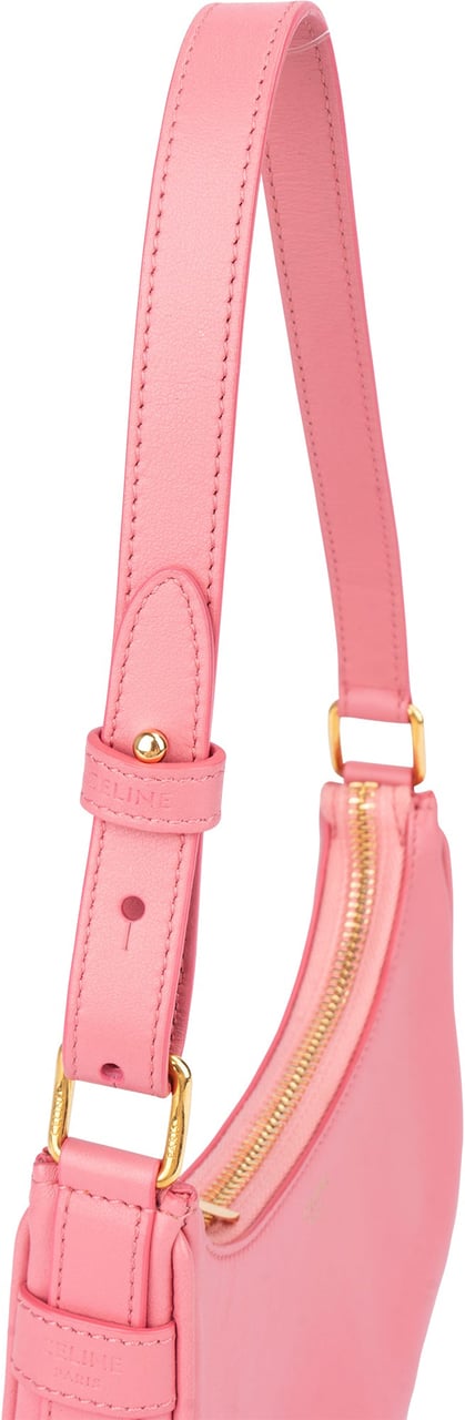 Celine Céline Pink Leather Mini Ava Handbag Rood
