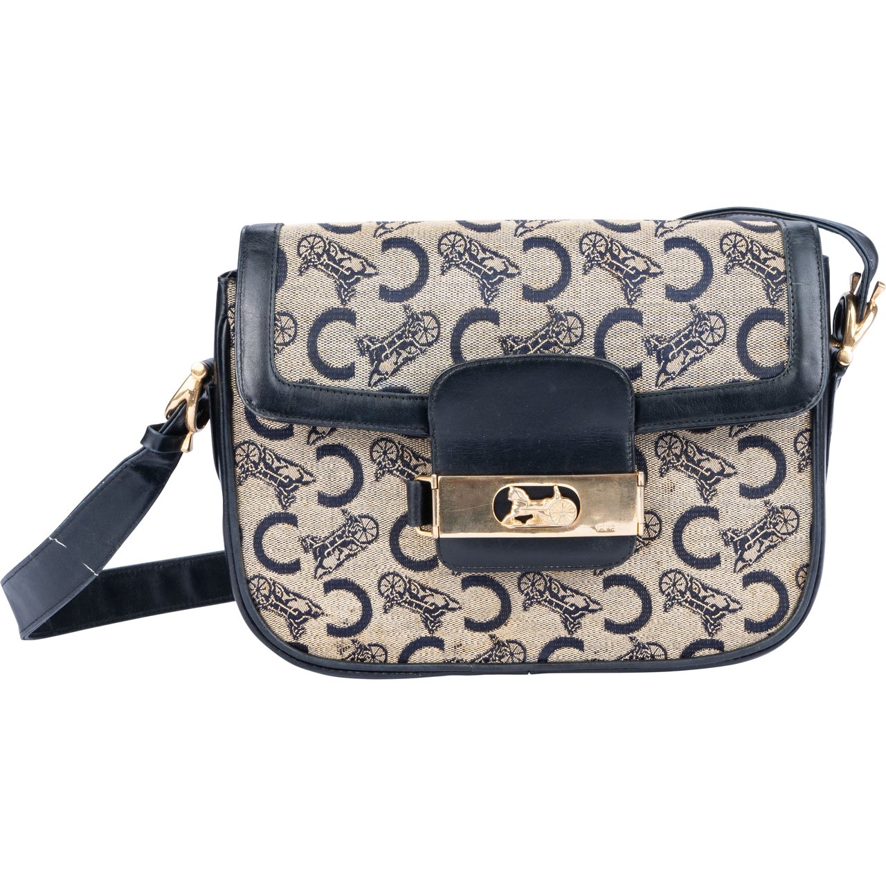 Celine Celine Monogram Triomphe Shoulder Bag Divers