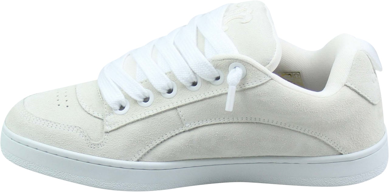Celine Celine Huntington Sneaker Suède Calfskin & Mesh 'Optic White' Wit