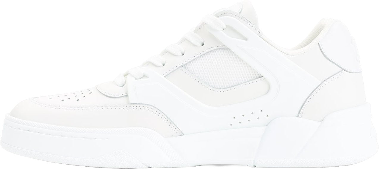 Celine Ct-09 Leather, Rubber And Mesh Sneakers Divers