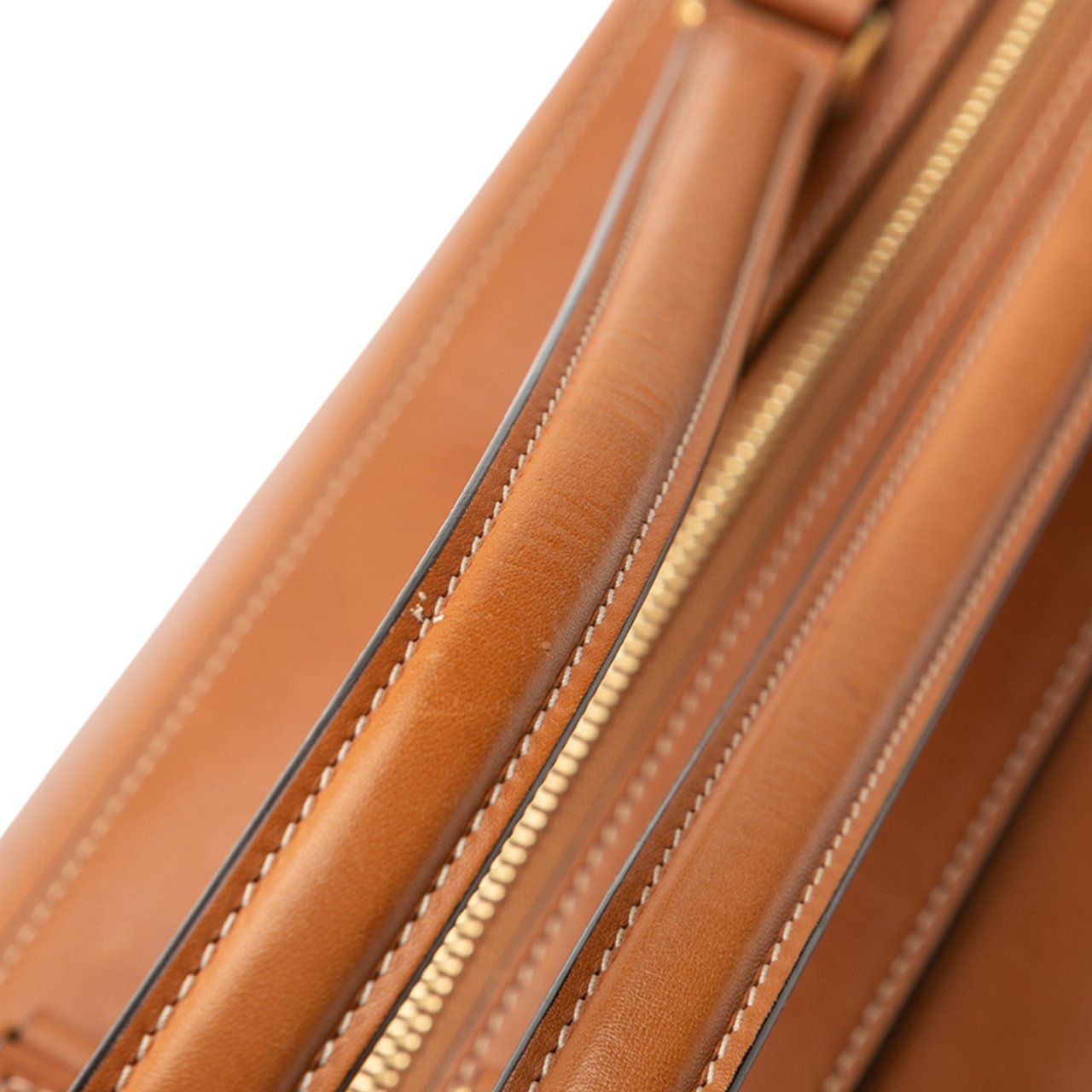 Celine Small Smooth Calfskin Ring Handbag Bruin