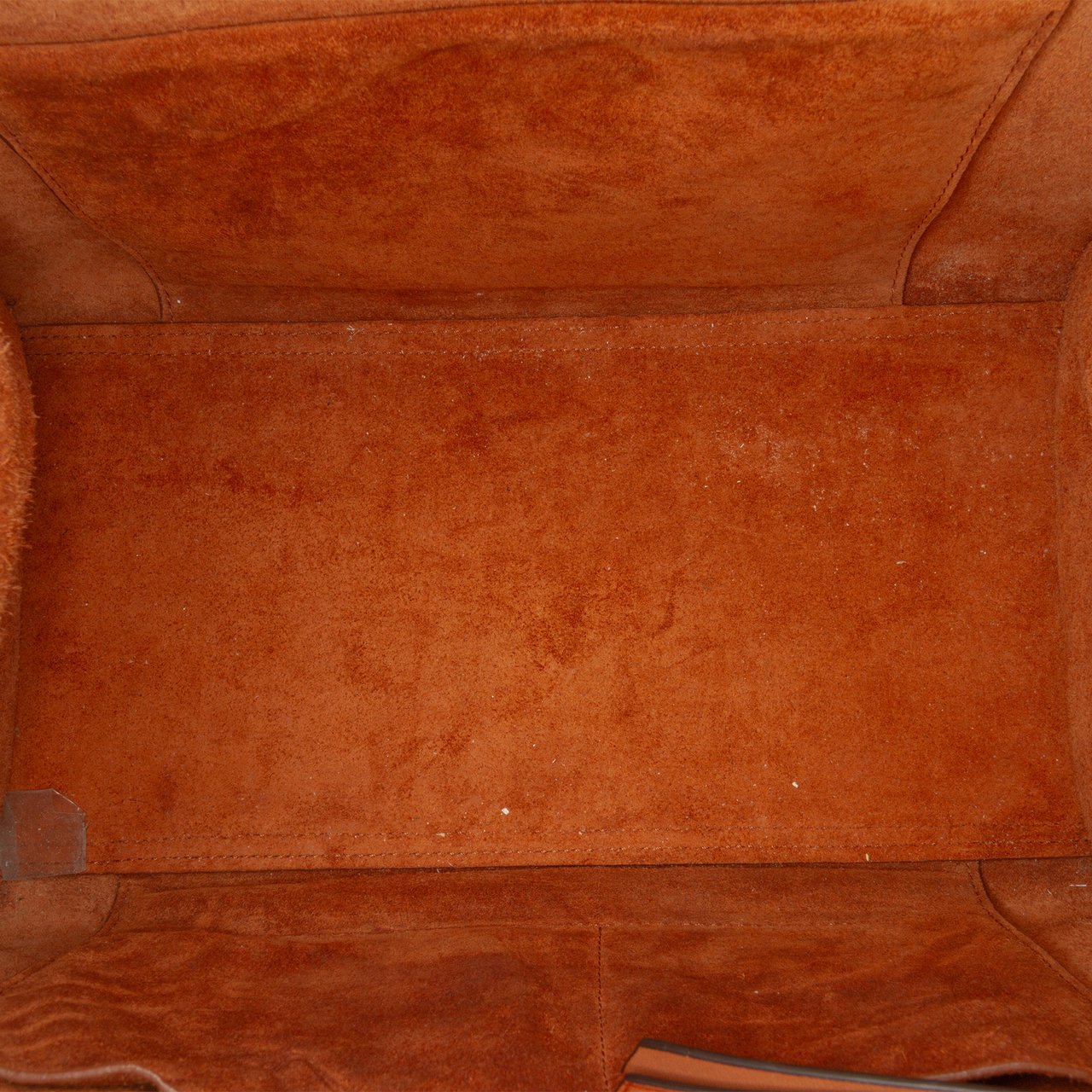 Celine Small Smooth Calfskin Ring Handbag Bruin