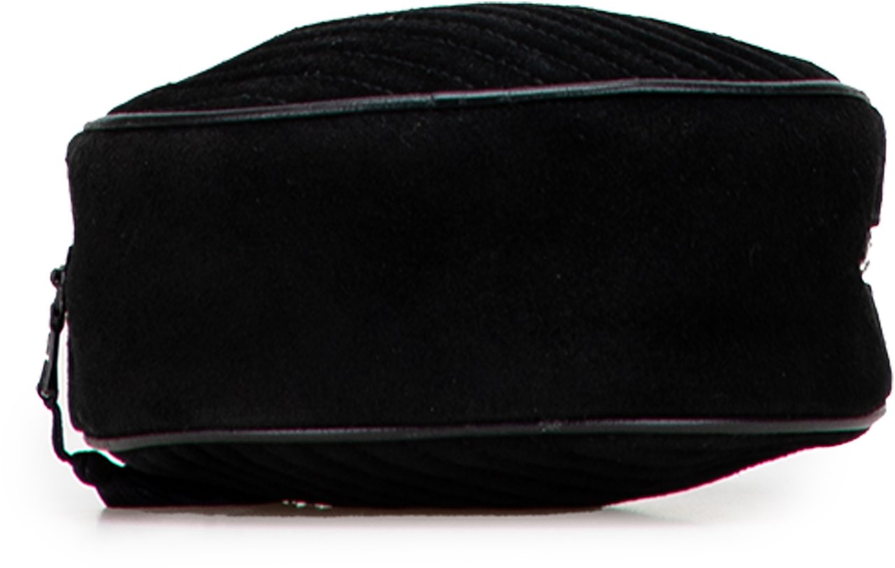 Celine Round Suede Tassel Handbag Zwart