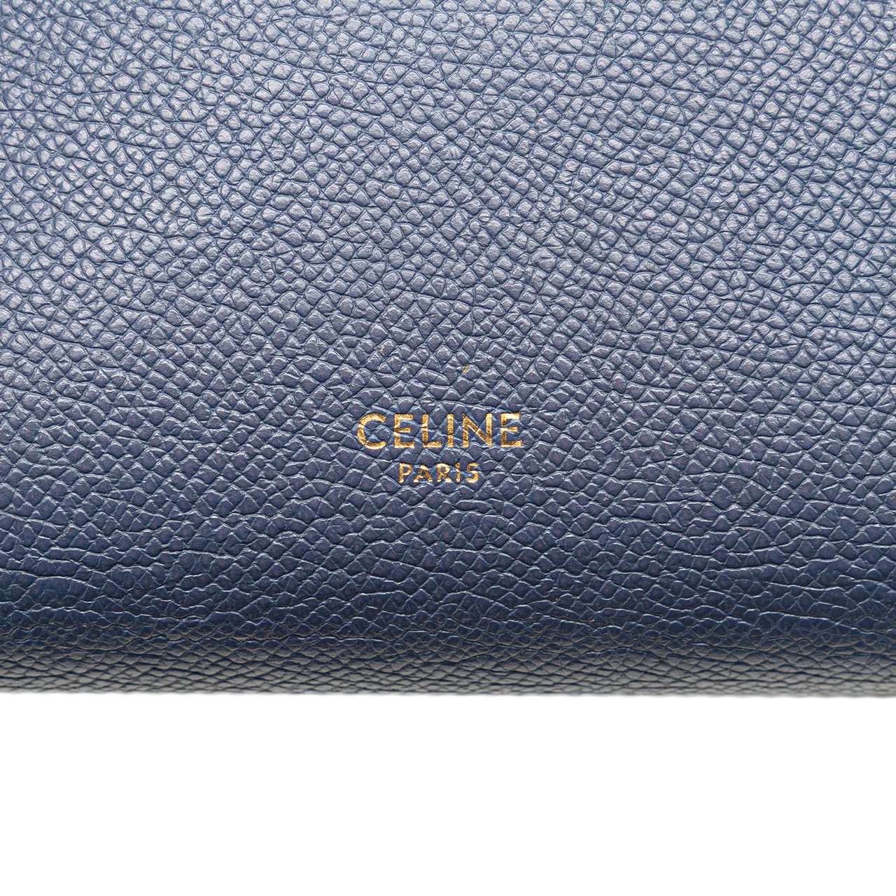 Celine Nano Grained Calfskin Belt Bag Blauw