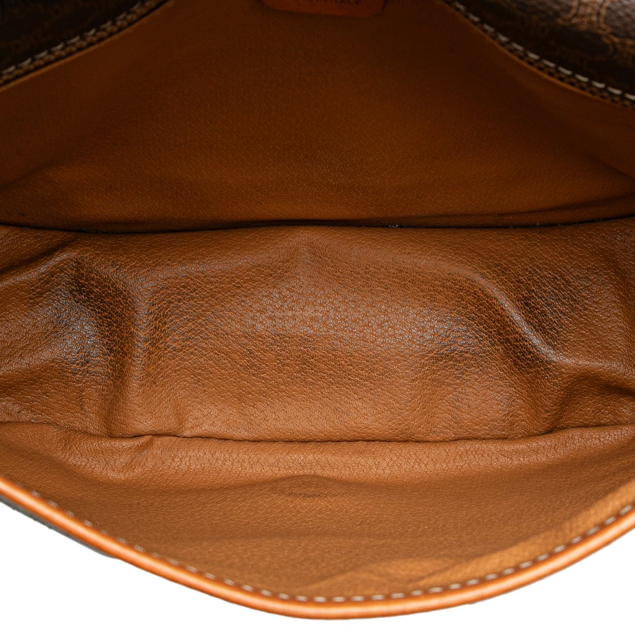 Celine Macadam Coated Canvas Crossbody Bruin