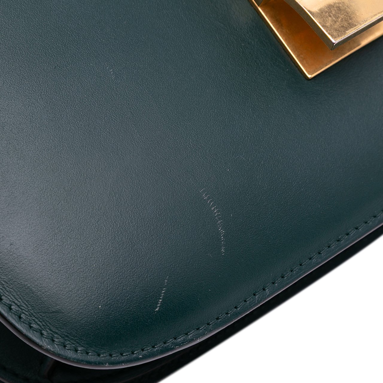 Celine Medium Calfskin Classic Box Groen