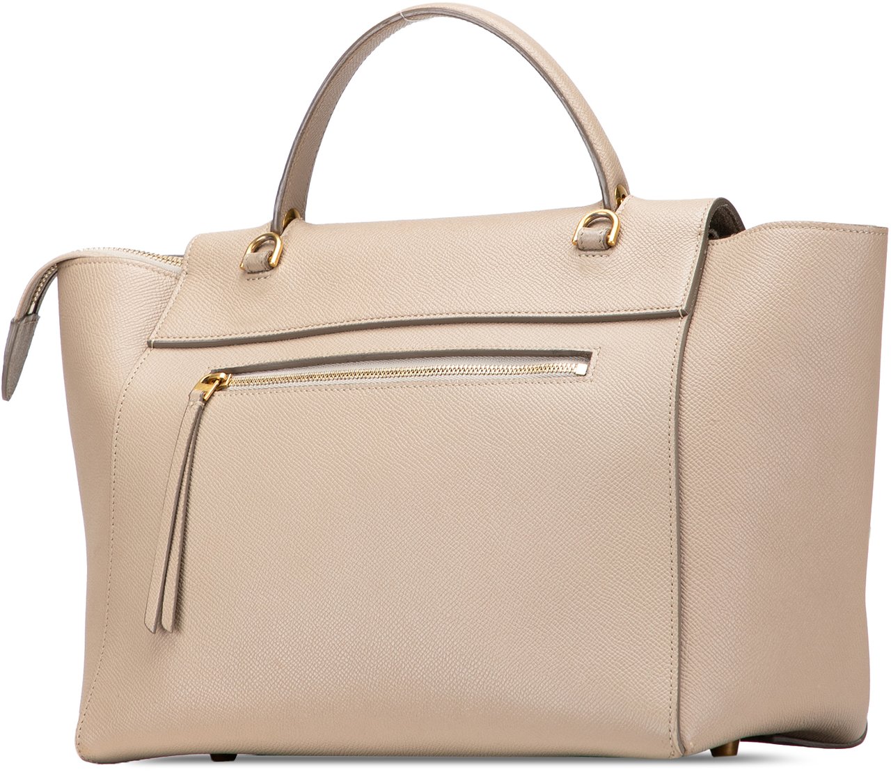 Celine Mini Leather Belt Bag Satchel Bruin