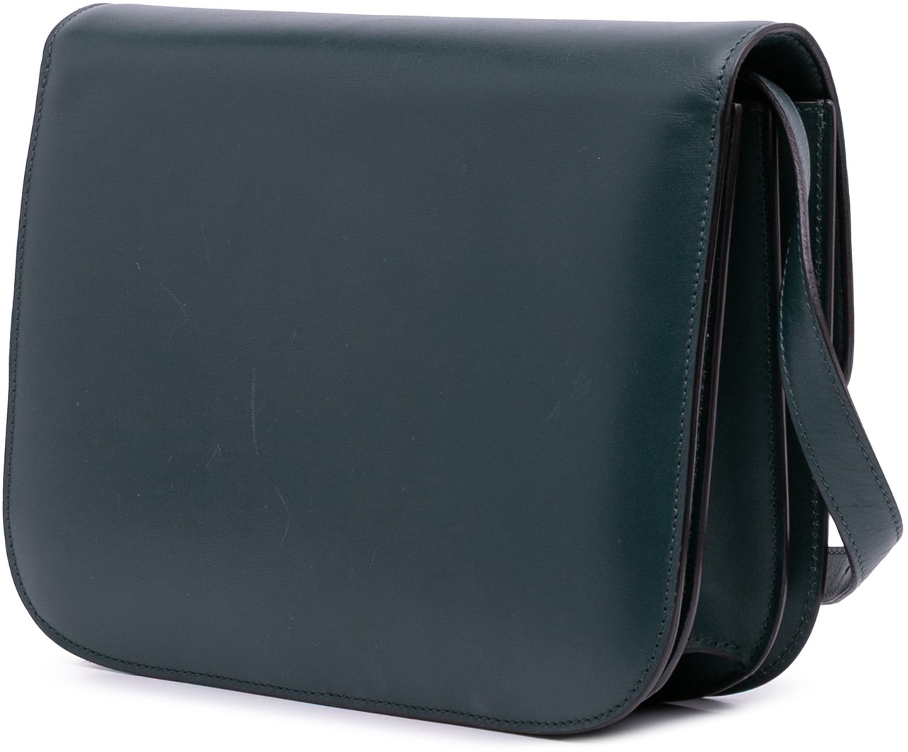 Celine Medium Calfskin Classic Box Groen