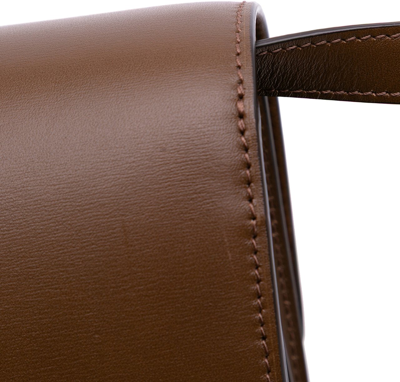 Celine Small Calfskin Classic Box Bruin