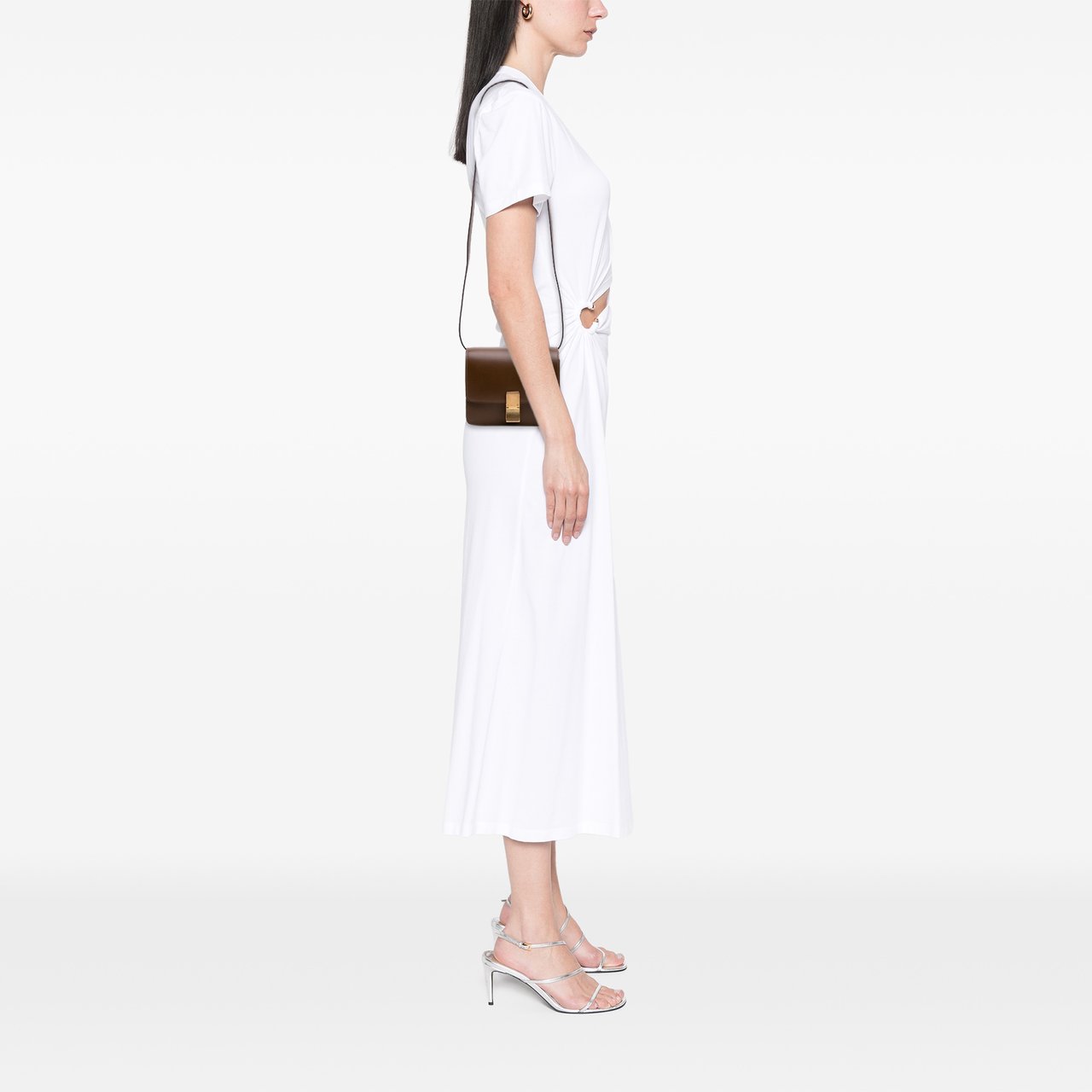 Celine Small Calfskin Classic Box Bruin