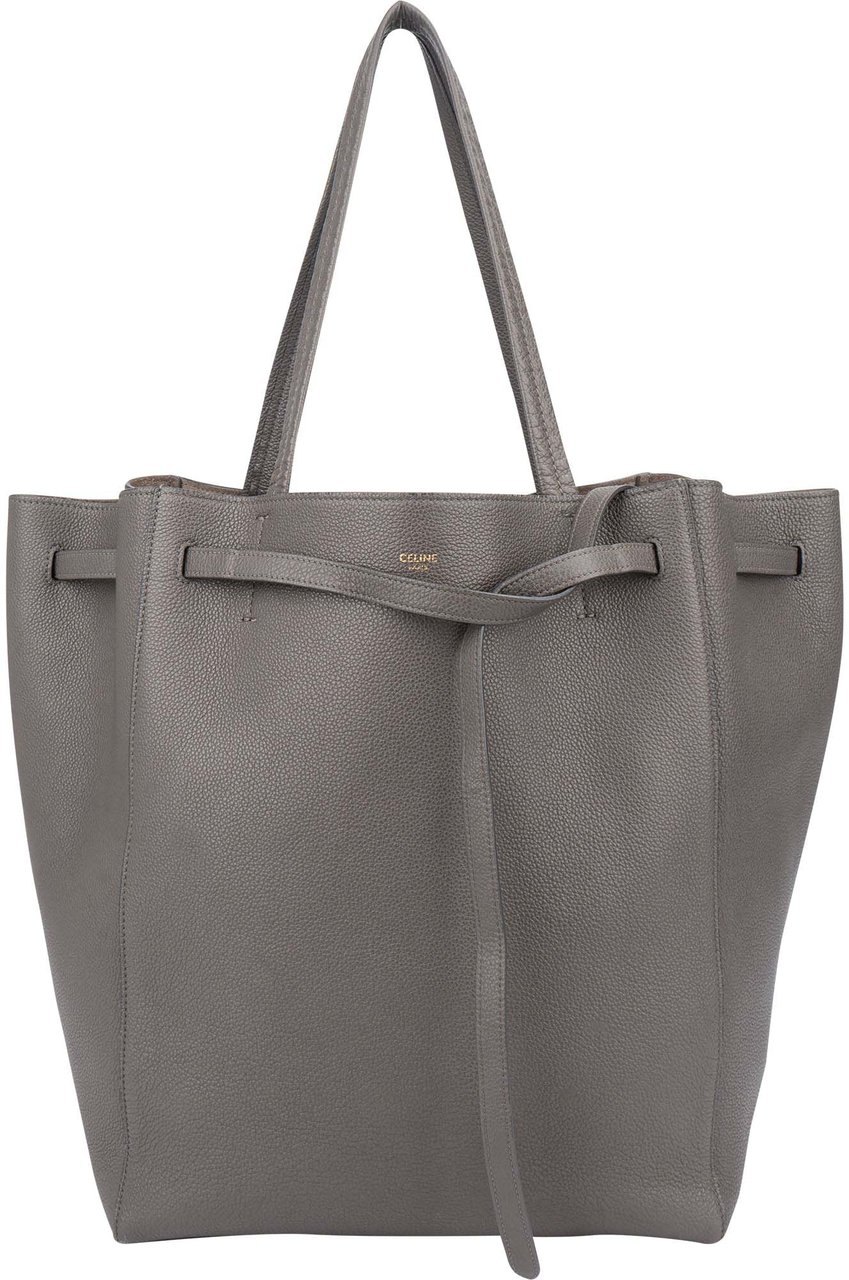 Celine Céline Grey Leather Phantom Handbag Divers