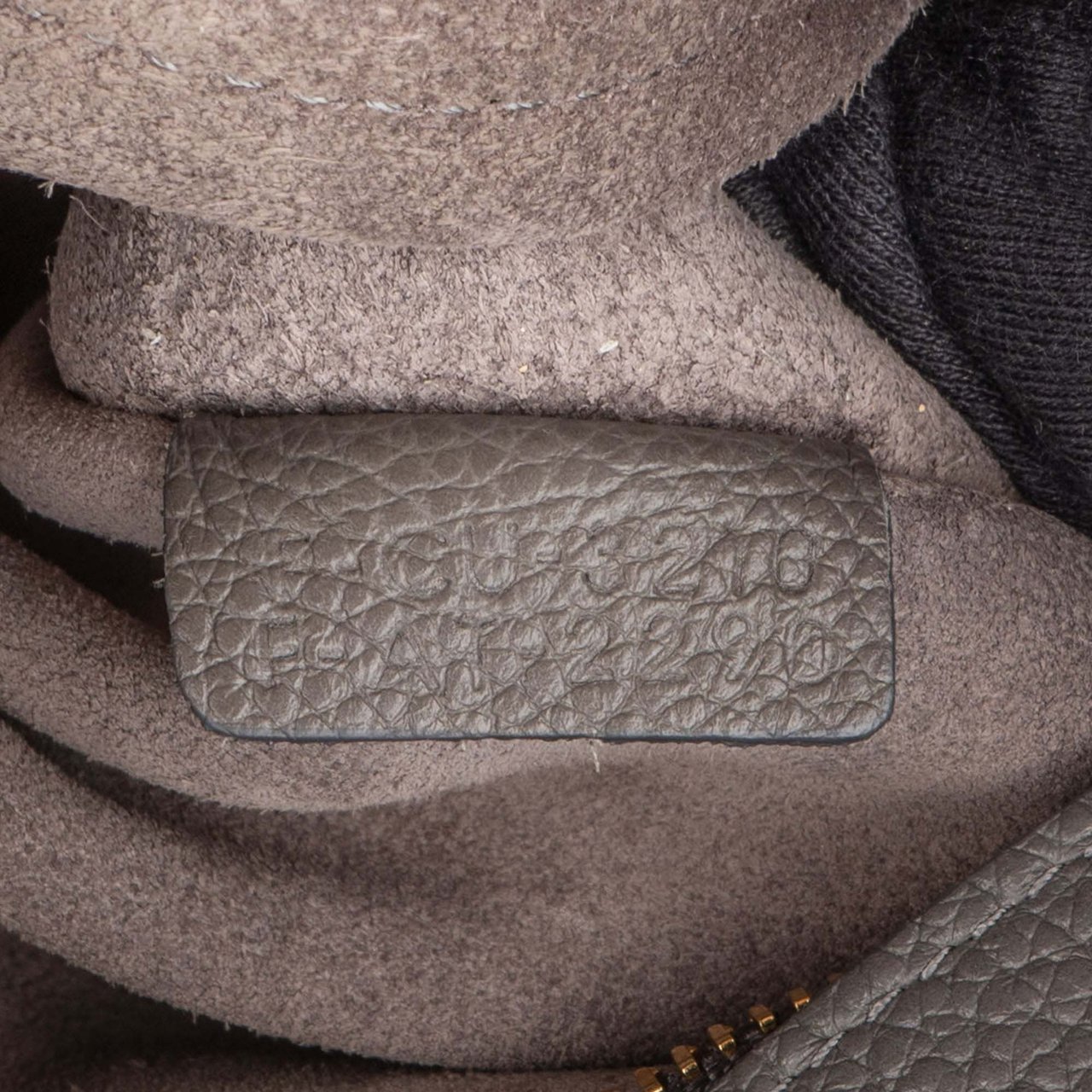 Celine Céline Grey Leather Phantom Handbag Divers