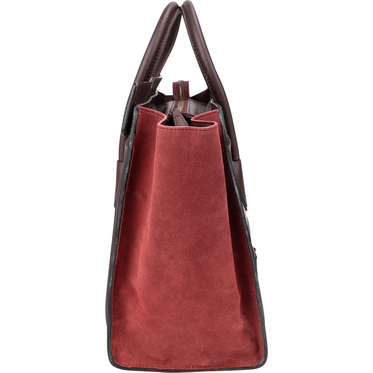 Celine Céline Tricolor Leather Luggage Handbag Divers
