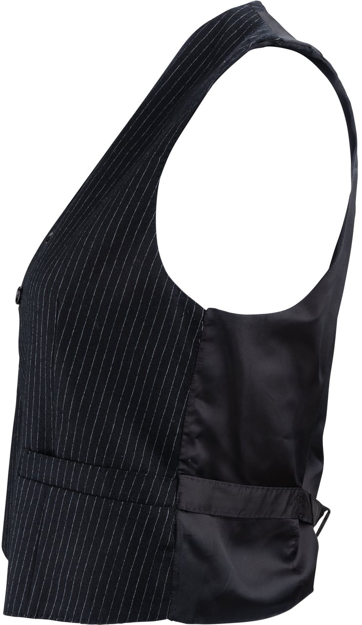 Celine Laine Pinstripes Vest (D36 / FR38) Zwart