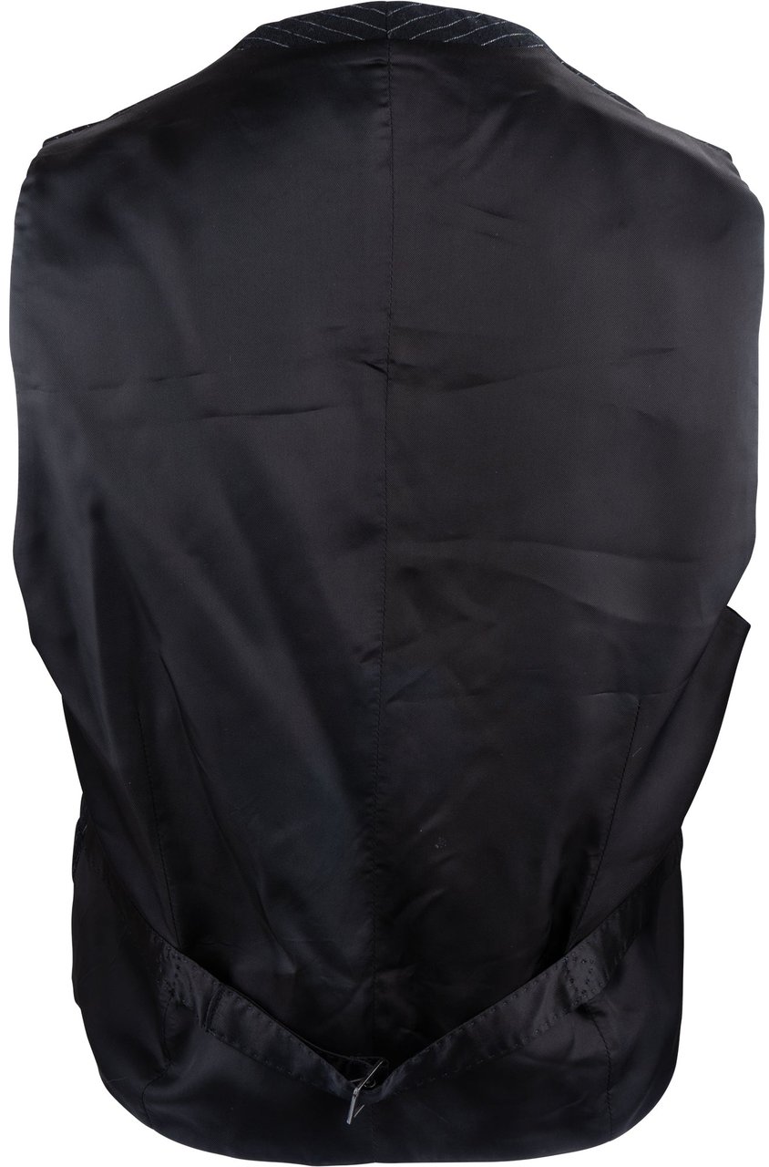 Celine Celine Laine Pinstripes Vest (D36 / FR38) Zwart