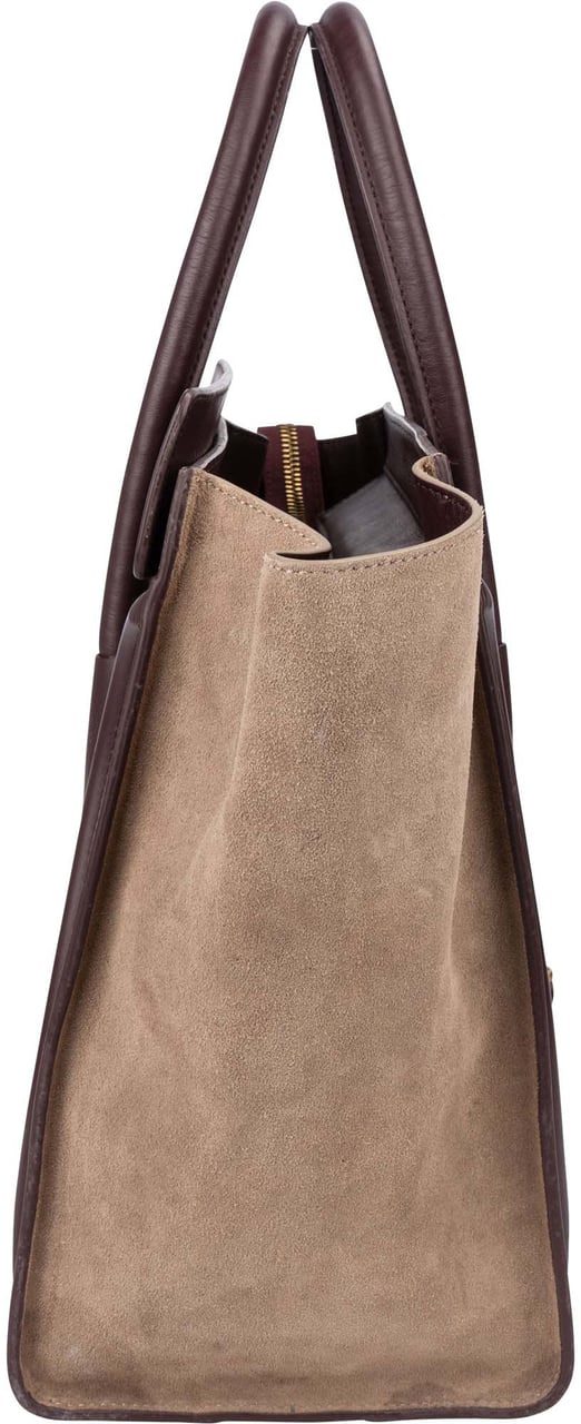 Celine Céline Tricolor Leather Luggage Handbag Divers